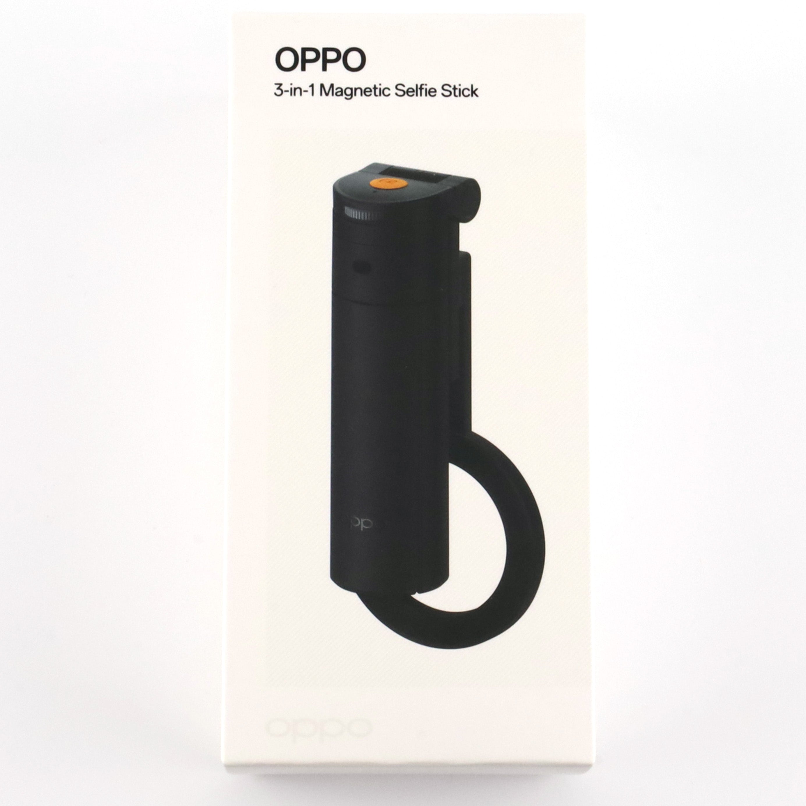 未開封 OPPO 3-in-1 Magnetic Selfie Stick Black SSTV01【10日保証