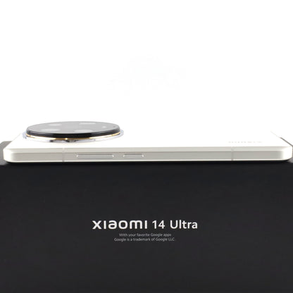 B+ランク- Xiaomi 14 Ultra 16/512GB White 24030PN60G グローバル版【90日保証】
