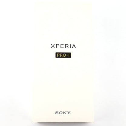 C+ランク SONY Xperia PRO-I 12/512GB FrostedBlack XQ-BE42 Simフリー【90日保証】
