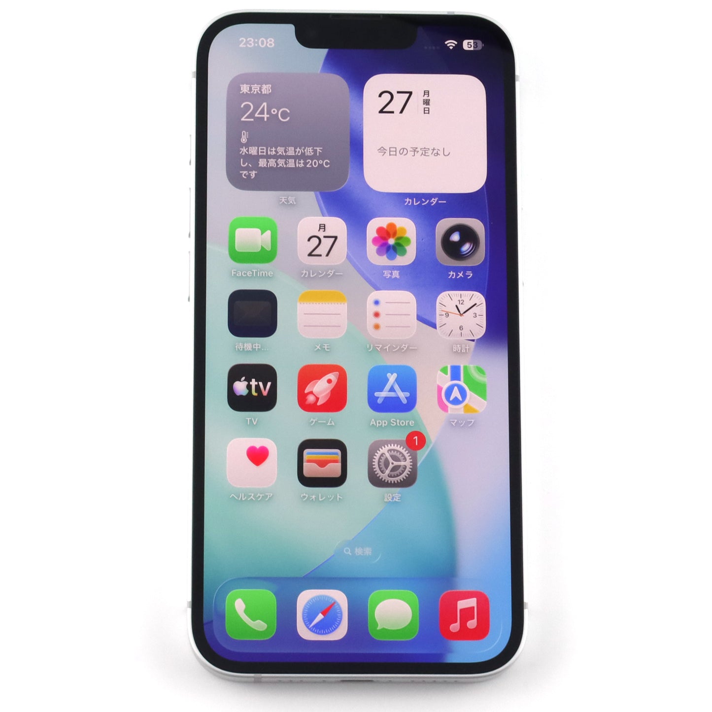 Aランク iPhone 16e 128GB White A3409 MD1R4J/A 国内版【90日保証】