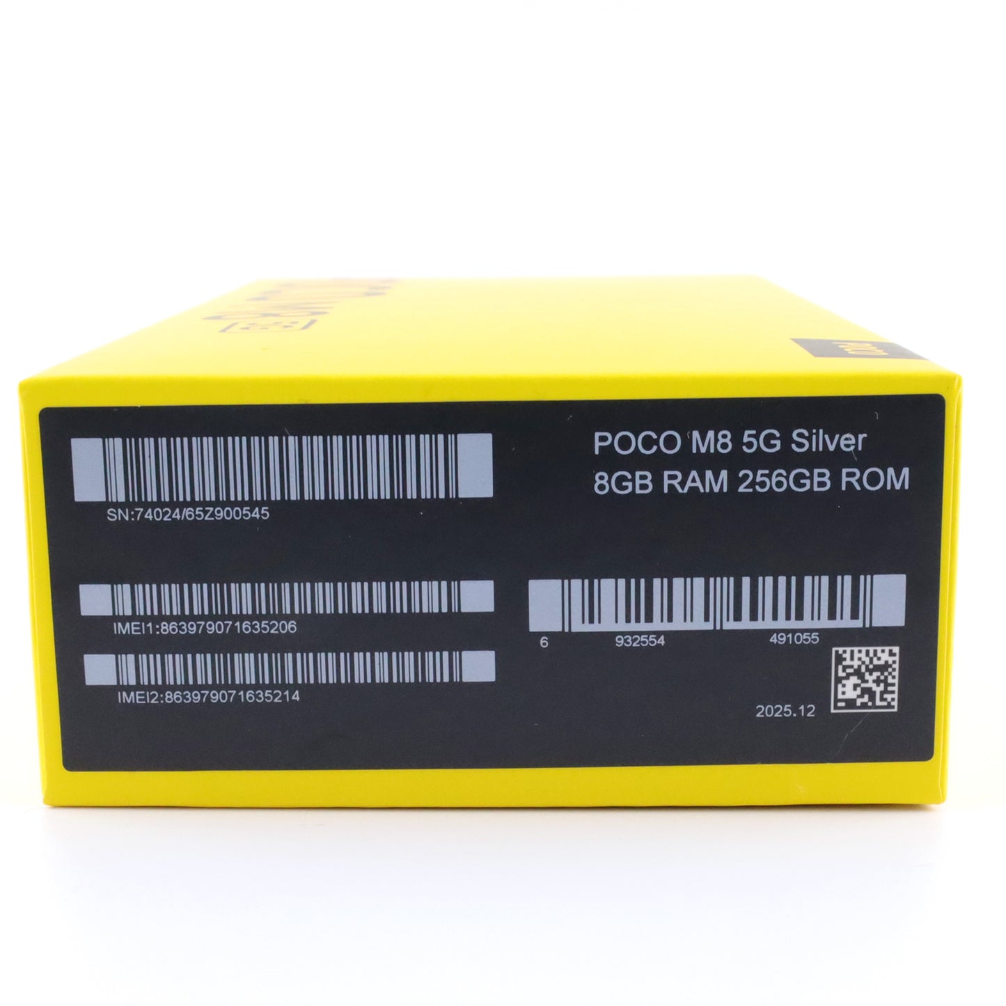 B+ランク POCO M8 8/256GB Silver 25118PC98G 国内版【90日保証】