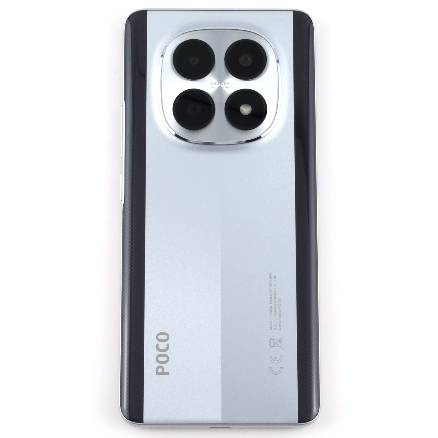B+ランク POCO M8 8/256GB Silver 25118PC98G 国内版【90日保証】