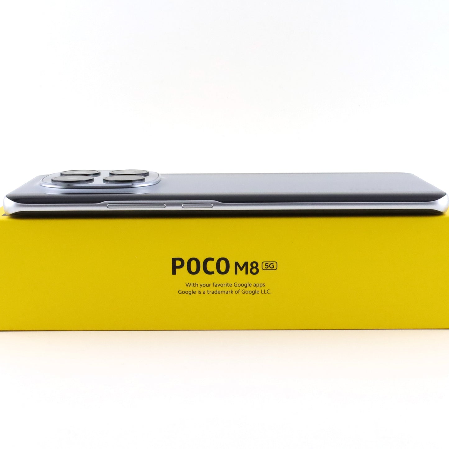 B+ランク POCO M8 8/256GB Silver 25118PC98G 国内版【90日保証】