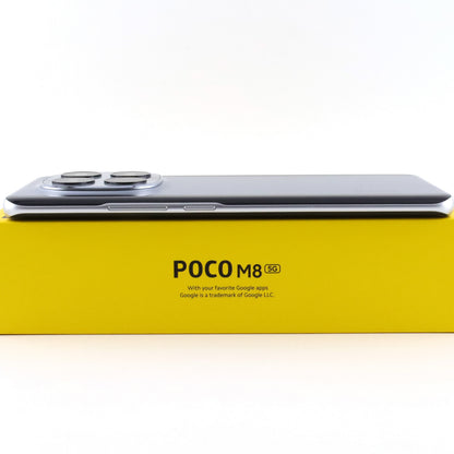 B+ランク POCO M8 8/256GB Silver 25118PC98G 国内版【90日保証】