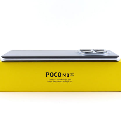 B+ランク POCO M8 8/256GB Silver 25118PC98G 国内版【90日保証】