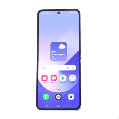 C+ランク Galaxy Z Flip6 12/512GB Blue SM-F7410 ドラえもん DORAEMON SPECIAL EDITION グローバル版【90日保証】