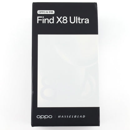 C+ランク OPPO Find X8 Ultra 16/512GB 月光白 PKJ110 中国版【30日保証】※カメラガラス面キズ複数