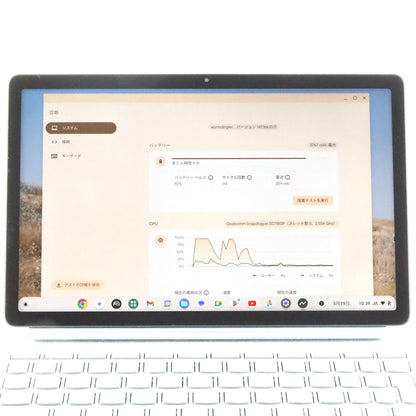 Cランク Lenovo IdeaPad Duet 3 Chromebook 4/128GB MistyBlue 82T6000RJP 11Q727 版【90日保証】