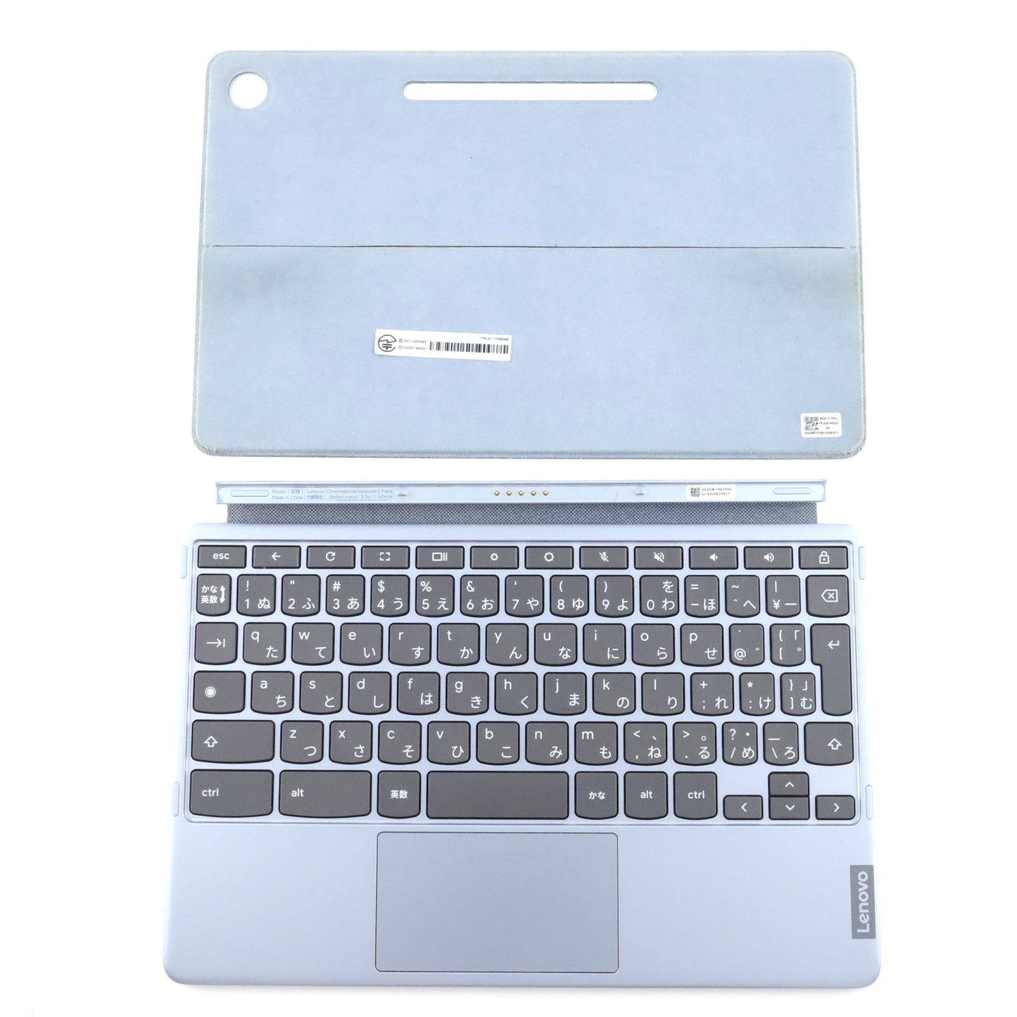 Cランク Lenovo IdeaPad Duet 3 Chromebook 4/128GB MistyBlue 82T6000RJP 11Q727 版【90日保証】