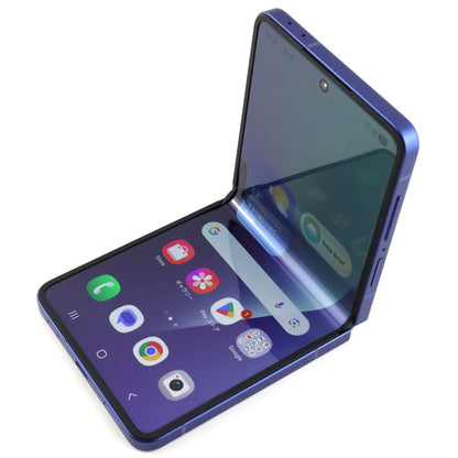 A-ランク Galaxy Z Flip7 12/256GB BlueShadow SM-F766Q 国内版【30日保証】