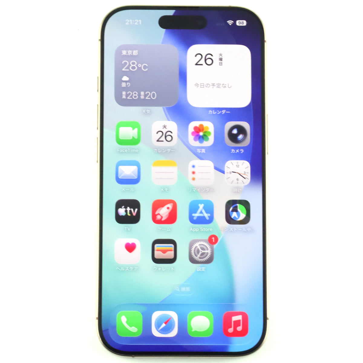 Cランク iPhone 16 Pro 128GB DesertTitanium MYLQ3ZA/A A3294 香港版 
