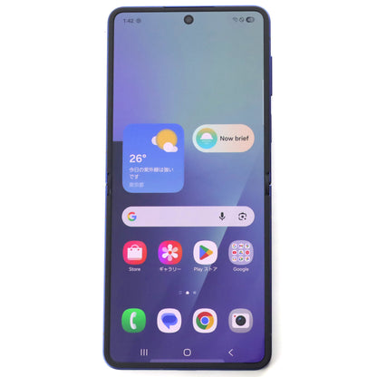 C+ランク Galaxy Z Flip7 12/256GB BlueShadow SM-F766Q 国内版【30日保証】