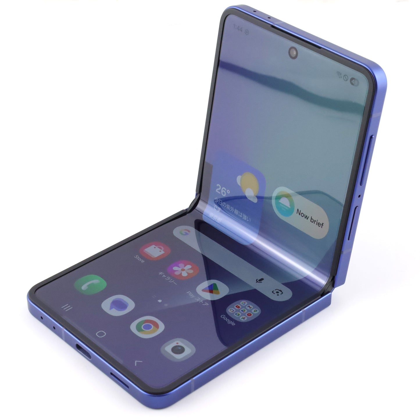 C+ランク Galaxy Z Flip7 12/256GB BlueShadow SM-F766Q 国内版【30日保証】