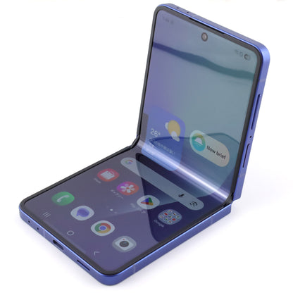 C+ランク Galaxy Z Flip7 12/256GB BlueShadow SM-F766Q 国内版【30日保証】