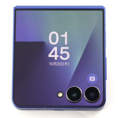 C+ランク Galaxy Z Flip7 12/256GB BlueShadow SM-F766Q 国内版【30日保証】