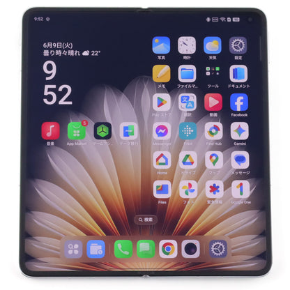 C+ランク OPPO Find N5 16/512GB MistyWhite CPH2671 グローバル版 【30日保証】
