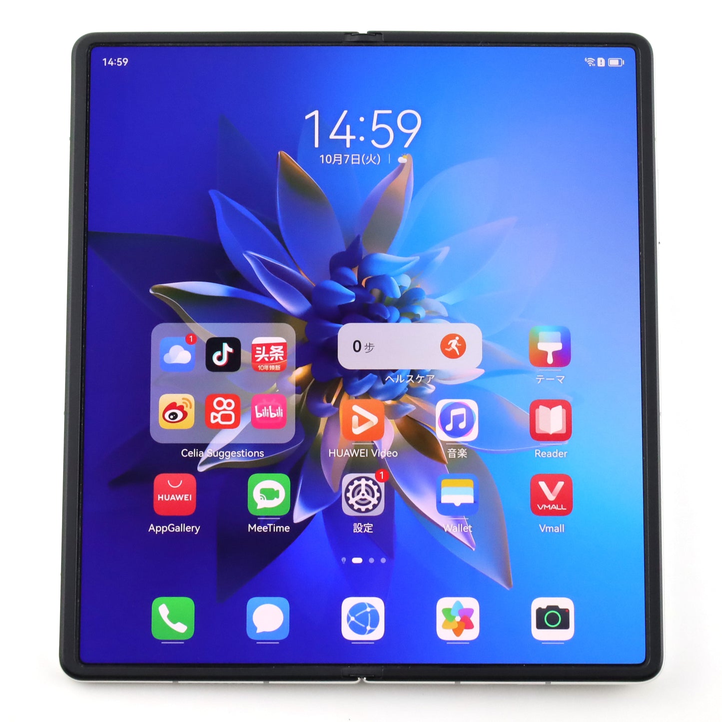 C+ランク HUAWEI Mate X2 8/256GB white TET-AN00 中国版【30日保証】