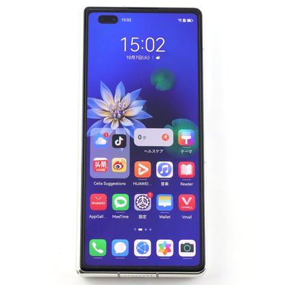 C+ランク HUAWEI Mate X2 8/256GB white TET-AN00 中国版【30日保証】