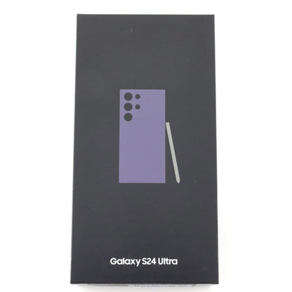 C+ランク Galaxy S24 Ultra 12/512GB TitaniumViolet SM-S9280 香港版【90日保証】