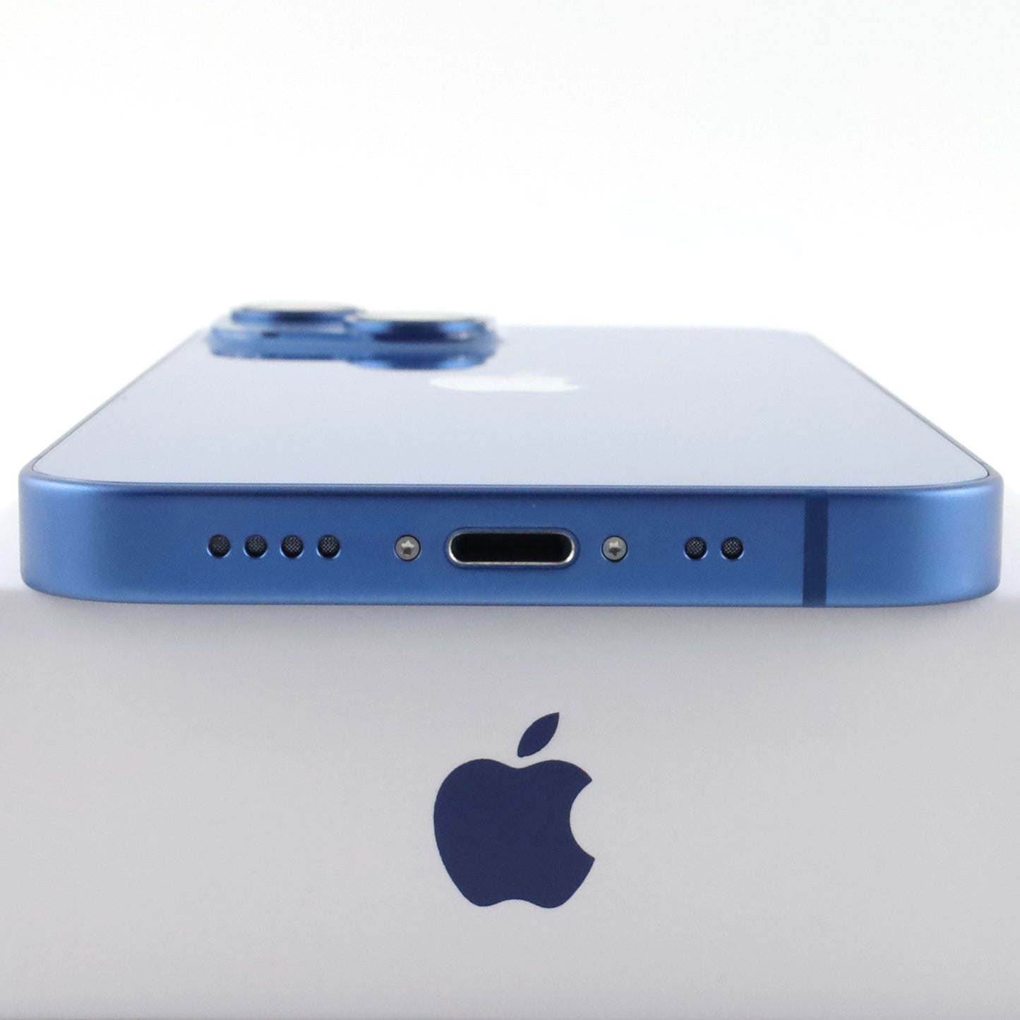 B-ランク iPhone 13 mini 512GB Blue MLC83LL/A A2481 米国版【90日保証】