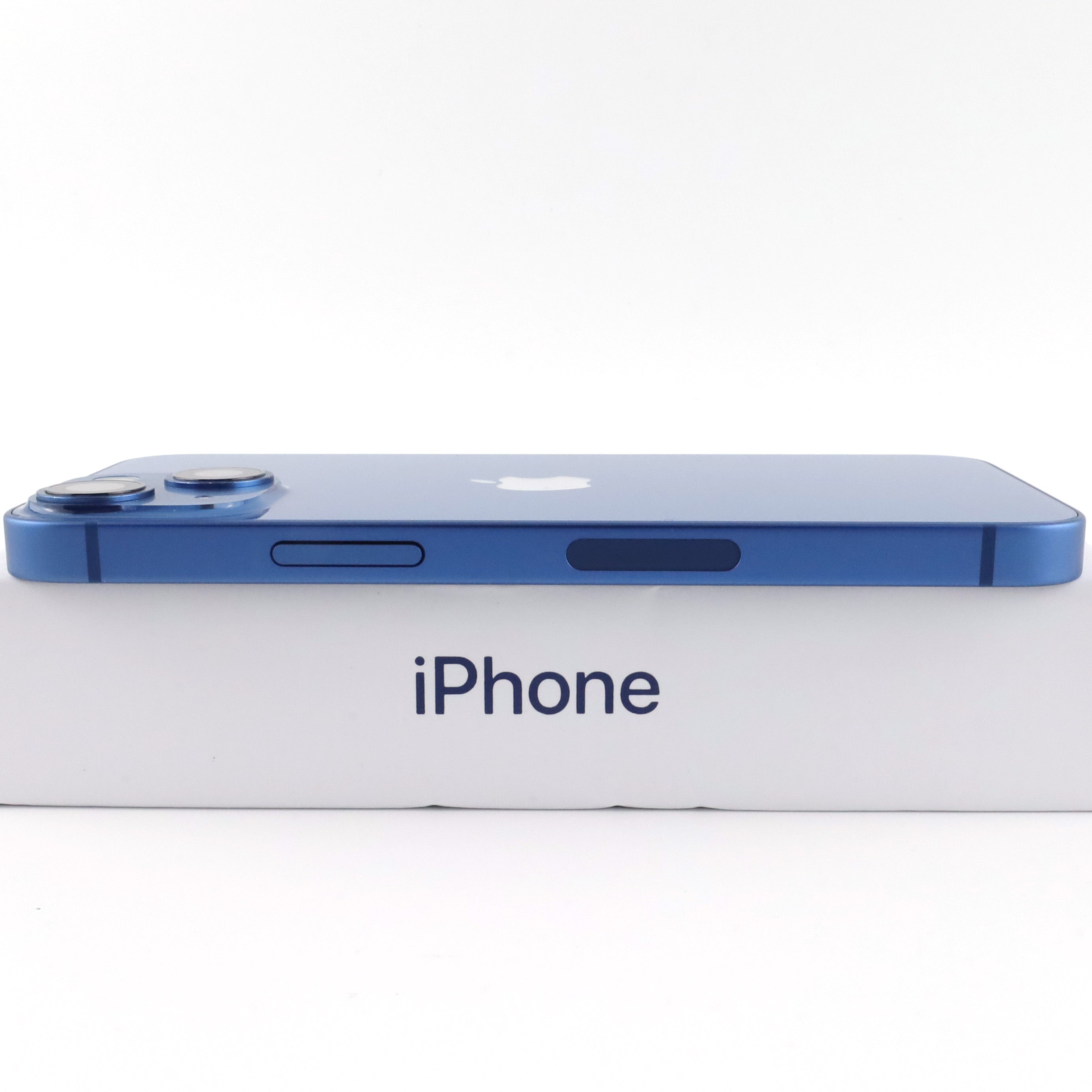 B-ランク iPhone 13 mini 512GB Blue MLC83LL/A A2481 米国版【90日