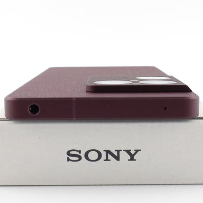 A-ランク SONY Xperia 1Ⅷ 12/256GB GarnetRed XQ-GE74 グローバル版【90日保証】