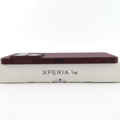 A-ランク SONY Xperia 1Ⅷ 12/256GB GarnetRed XQ-GE74 グローバル版【90日保証】
