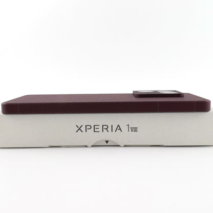 A-ランク SONY Xperia 1Ⅷ 12/256GB GarnetRed XQ-GE74 グローバル版【90日保証】