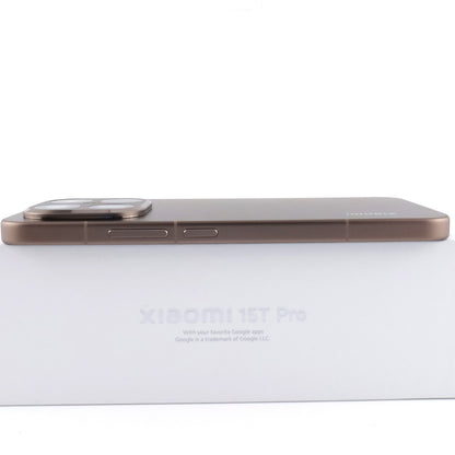A+ランク Xiaomi 15T Pro 12/256GB MochaGold 2506BPN68R 国内版【90日保証】
