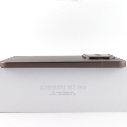 A+ランク Xiaomi 15T Pro 12/256GB MochaGold 2506BPN68R 国内版【90日保証】