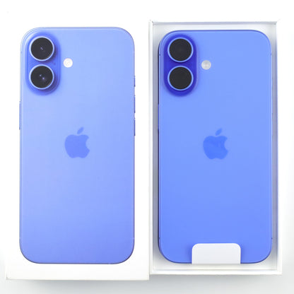 開封未使用 iPhone 16 128GB Ultramarine A3286 MYDU3J/A 国内au版 【90日保証】