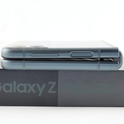 C+ランク Galaxy Z Flip3 8/256GB Green SM-F7110  香港版【30日保証】