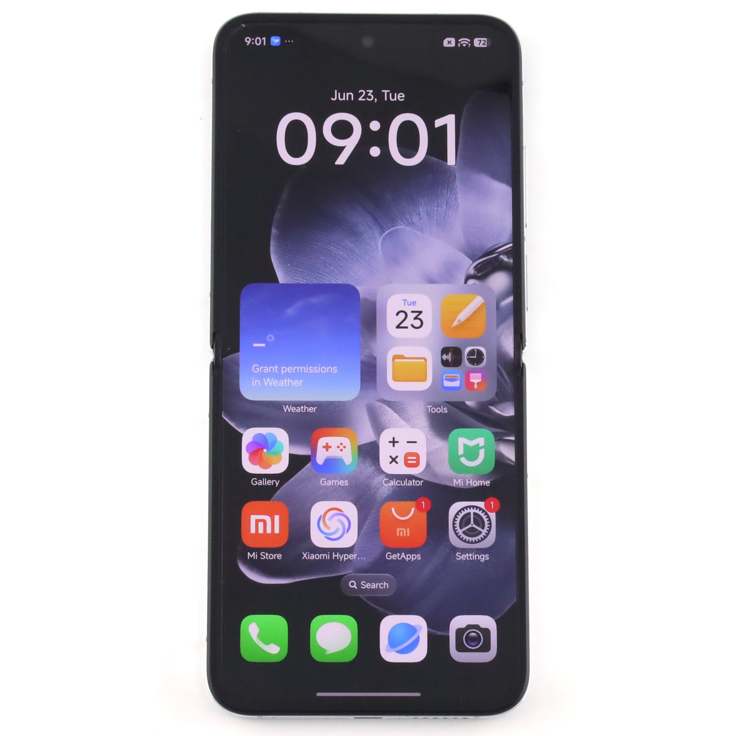 C+ランク Xiaomi MIX Flip 16/1024GB White 2405CPX3DC 中国版【30日保証】