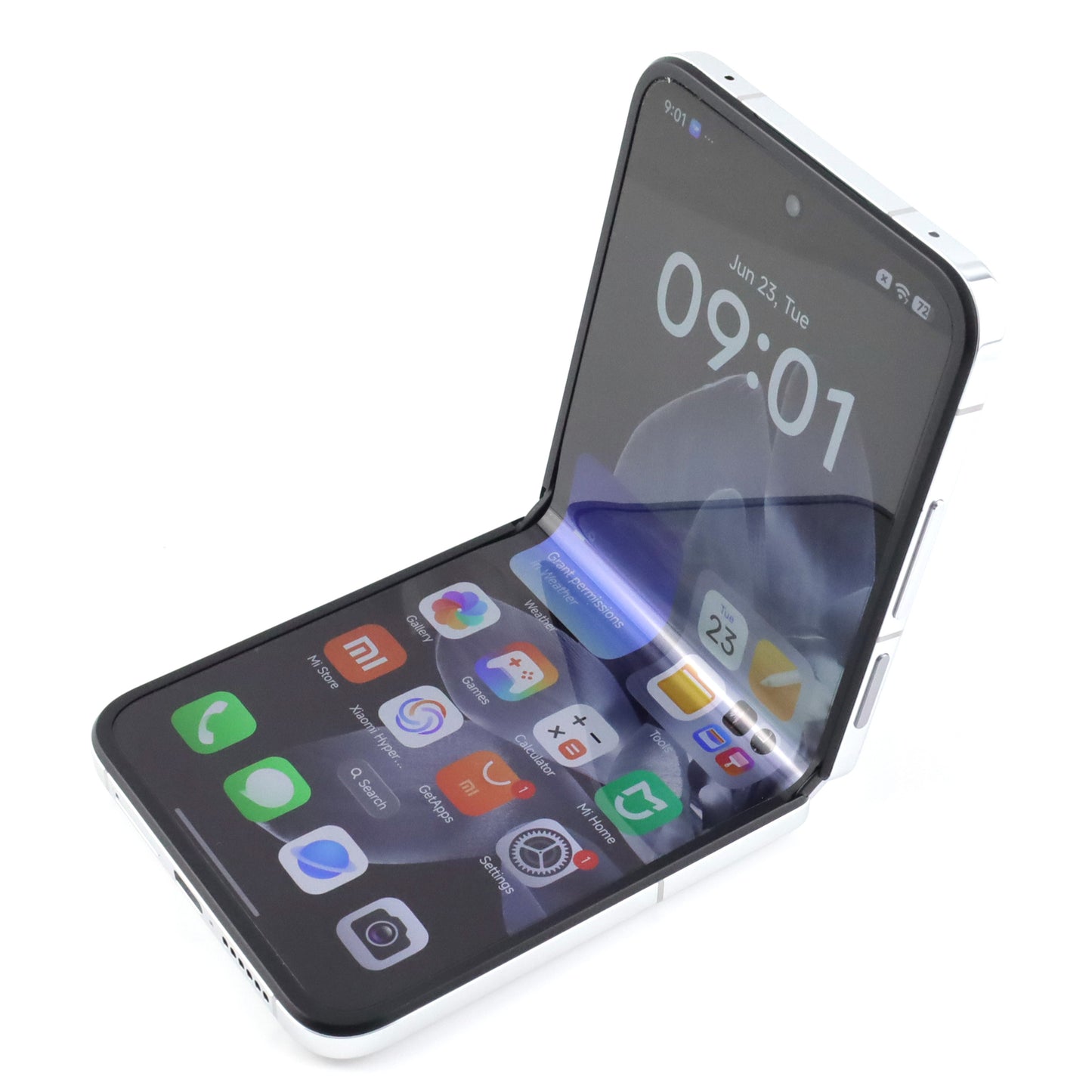 C+ランク Xiaomi MIX Flip 16/1024GB White 2405CPX3DC 中国版【30日保証】