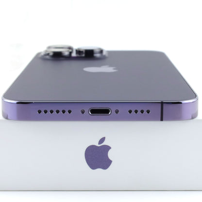 B+ランク iPhone 14 Pro Max 1TB DeepPurple A2896 MQ8M3ZA/A 香港版【90日保証】
