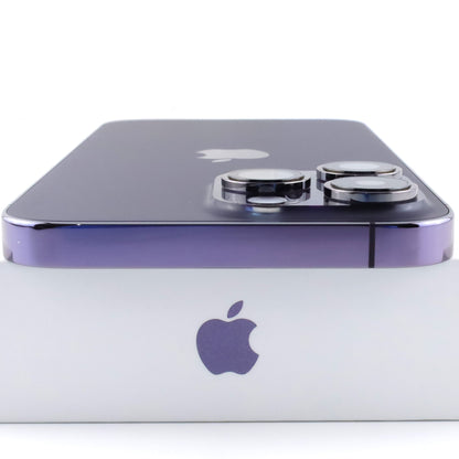 B+ランク iPhone 14 Pro Max 1TB DeepPurple A2896 MQ8M3ZA/A 香港版【90日保証】