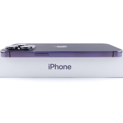B+ランク iPhone 14 Pro Max 1TB DeepPurple A2896 MQ8M3ZA/A 香港版【90日保証】