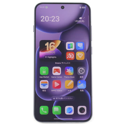 A-ランク OPPO FInd X8s 16GB/1TB Black PKT110 中国版【90日保証】