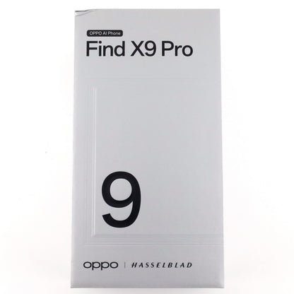 A-ランク OPPO Find X9 Pro 16/512GB TitaniumCharcoal CPH2791 グローバル版【90日保証】