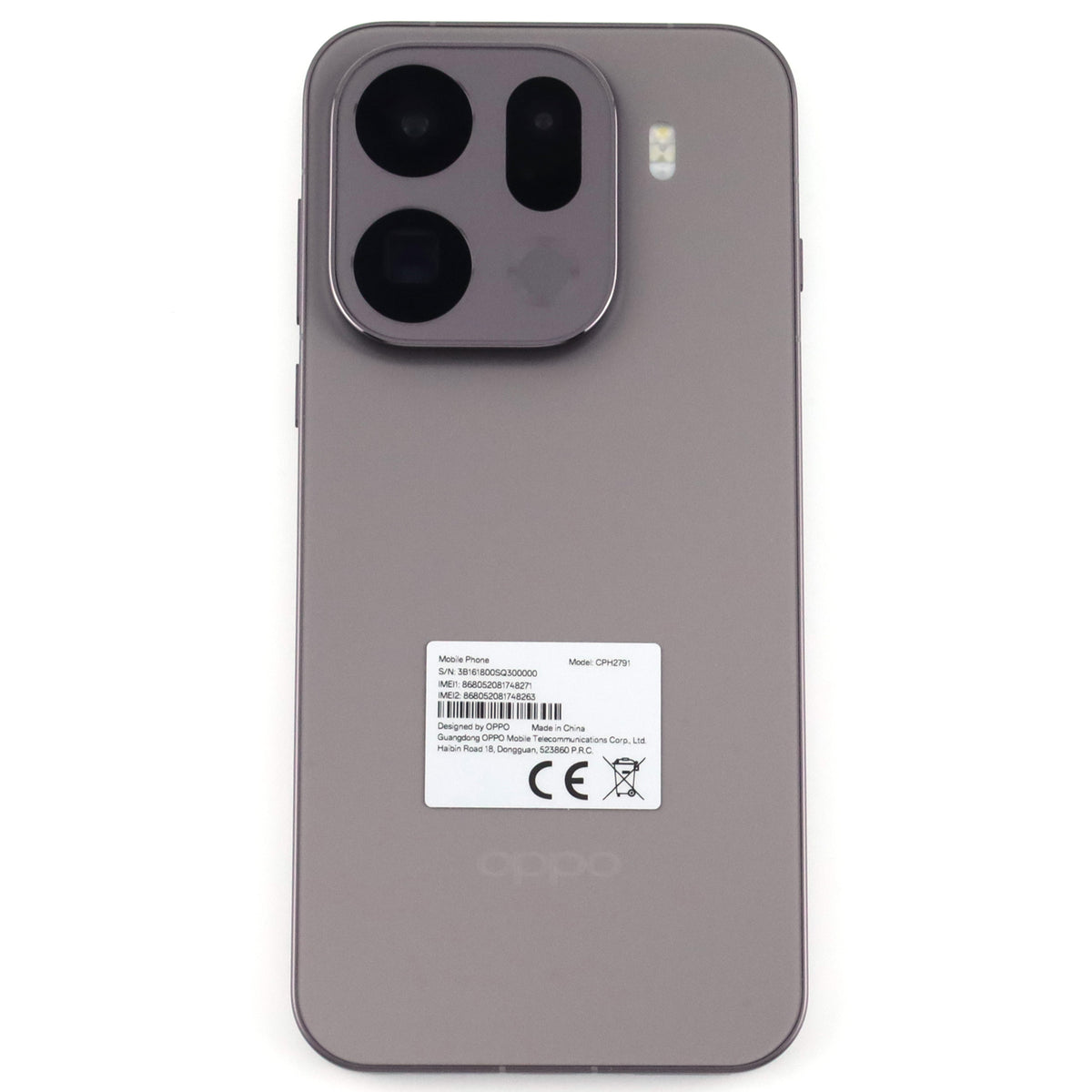 A-ランク OPPO Find X9 Pro 16/512GB TitaniumCharcoal CPH2791 