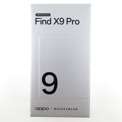 B-ランク OPPO Find X9 Pro Titanium Charcoal 16/512GB CPH2791 グローバル版【90日保証】
