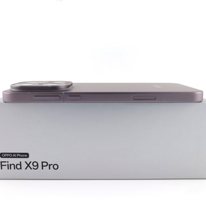 B-ランク OPPO Find X9 Pro Titanium Charcoal 16/512GB CPH2791 グローバル版【90日保証】