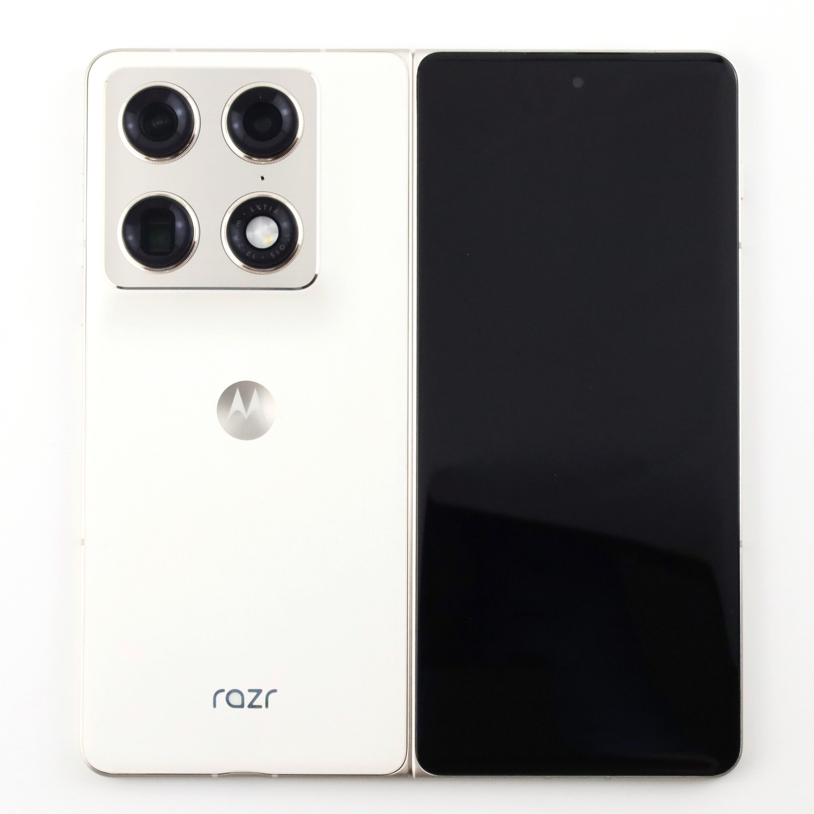 C++ランク motorola razr fold 16/512GB Pantone Lily White XT2651-1