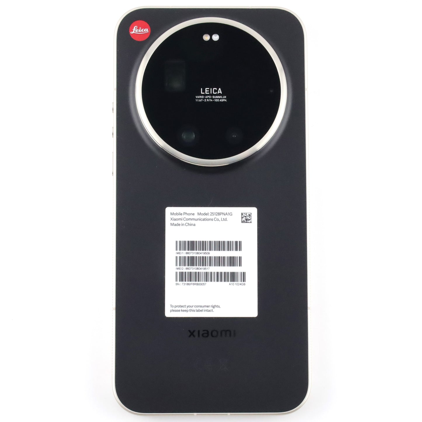 Aランク Leica Leitzphone powered by Xiaomi 16/1024GB Black 25128PNA1G 国内版【90日保証】