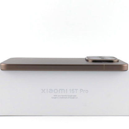 Aランク Xiaomi 15T Pro 12/256GB MochaGold 2506BPN68R 国内版【90日保証】