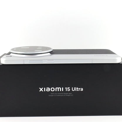 A-ランク Xiaomi 15 Ultra 16/512GB SilverChrome 25010ON30G 国内版【90日保証】