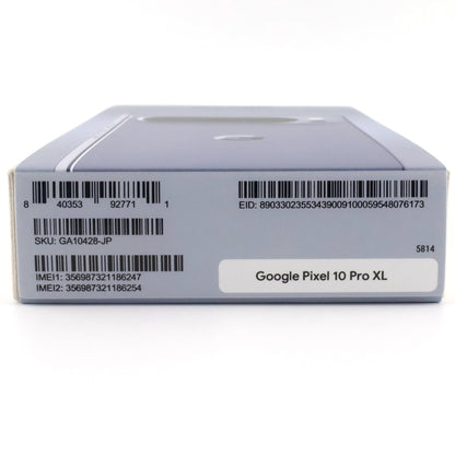 未開封 Google Pixel 10 Pro XL 256GB Moonstone GYPW4 国内版【90日保証】