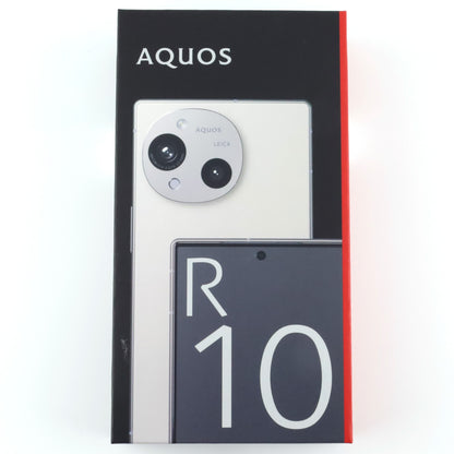 Aランク AQUOS R10 12/256GB カシミヤホワイト SH-M31 国内版【90日保証】
