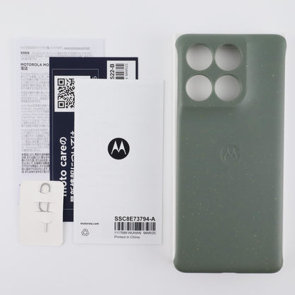 Aランク motorola edge 60 Pro 12/256GB PANTONE シャドーグリーンXT2507-6 国内版【90日保証】