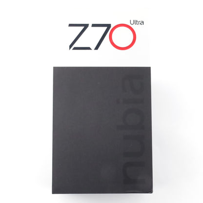 Aランク nubia Z70 Ultra 12/256GB Black NX733J 国内版【90日保証】